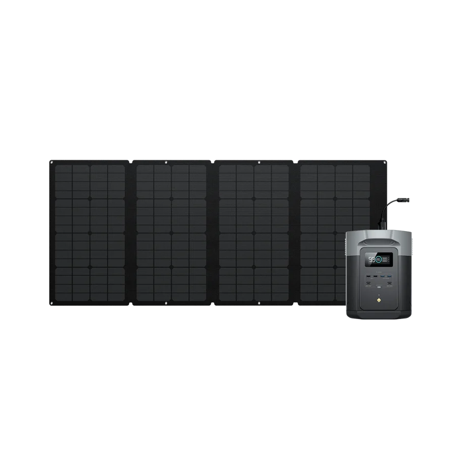 EcoFlow DELTA 2 Max Solar Generator (PV160W)