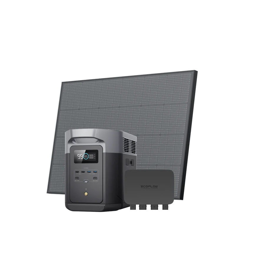 EcoFlow DELTA 2 Max + 175W RIGID + 800W Alternator Charger