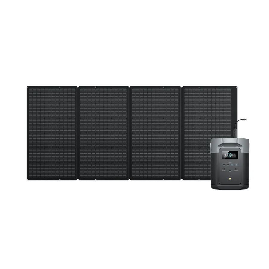 EcoFlow DELTA 2 Max Solar Generator (PV400W)