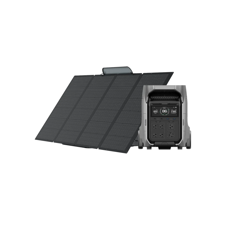 EcoFlow DELTA Pro 3 Solar Generator (PV400W)
