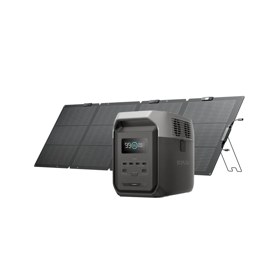 EcoFlow DELTA 3 1500 + NextGen 220W Solar Panel