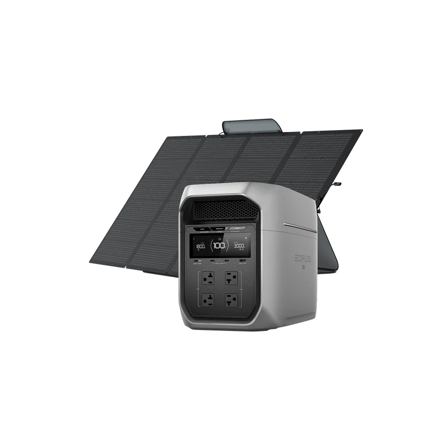 EcoFlow DELTA 3 Max Plus Solar Generator (PV400W)