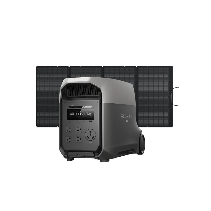 EcoFlow DELTA 3 Ultra Solar Generator (PV400W)
